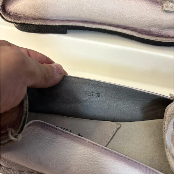 Spring Step Women's Floral Loafers - Lavender - Picture 5 of 10